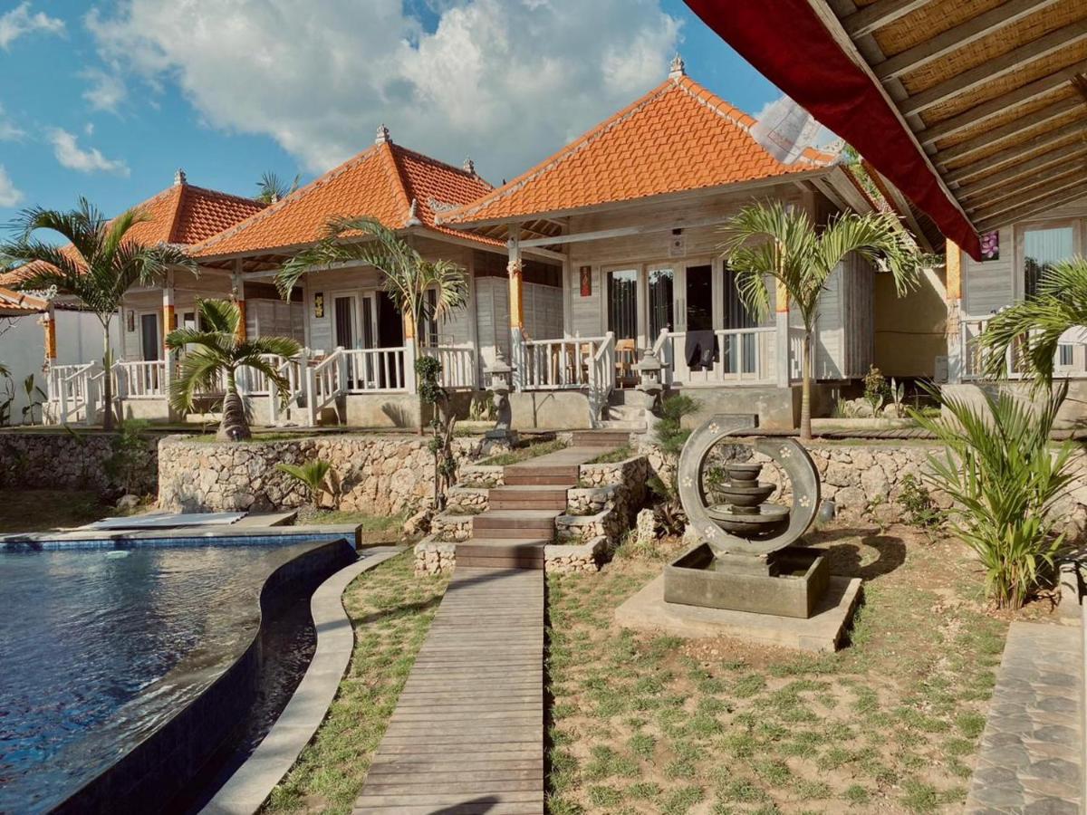 Blue Sky Villa Ceningan Lembongan Exterior foto
